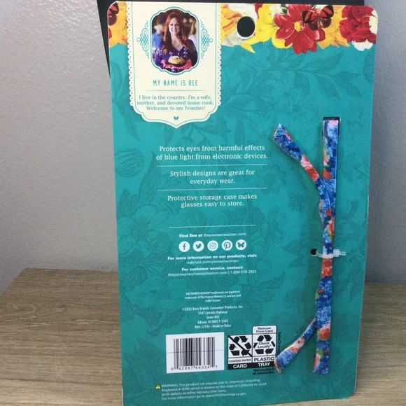 The Pioneer Woman Blue Light Protection Glasses - Picture 2 of 3